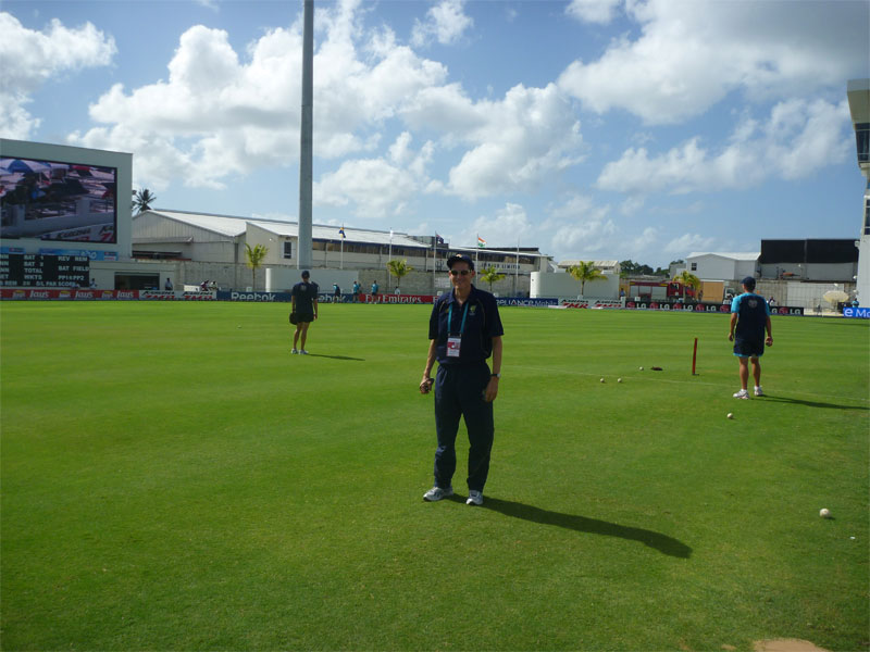 On tour with the Australian Cricket Team (India 2007)