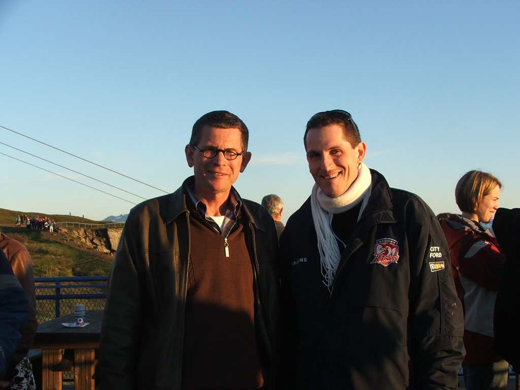 With Willem van Mechelen at Sports Injury Prevention conference, Tromsø 