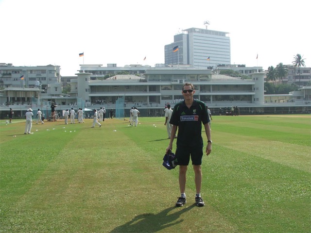 On tour with the Australian Cricket Team (World T20 West Indies 2010)